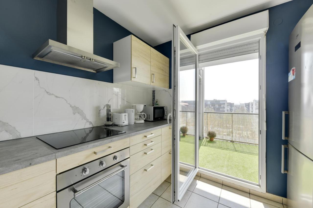 Chic Apart With Great View Of Paris Lejlighed Saint-Denis  Eksteriør billede